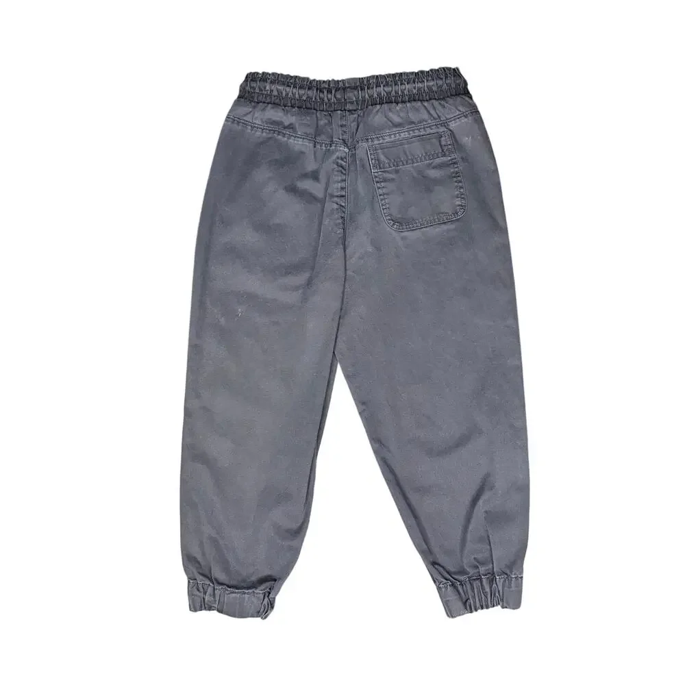 Burberry Kids' NWOT Luxury Logo Joggers Navy Blue Size 3Y Toddler - Rare - Picture 4 of 5